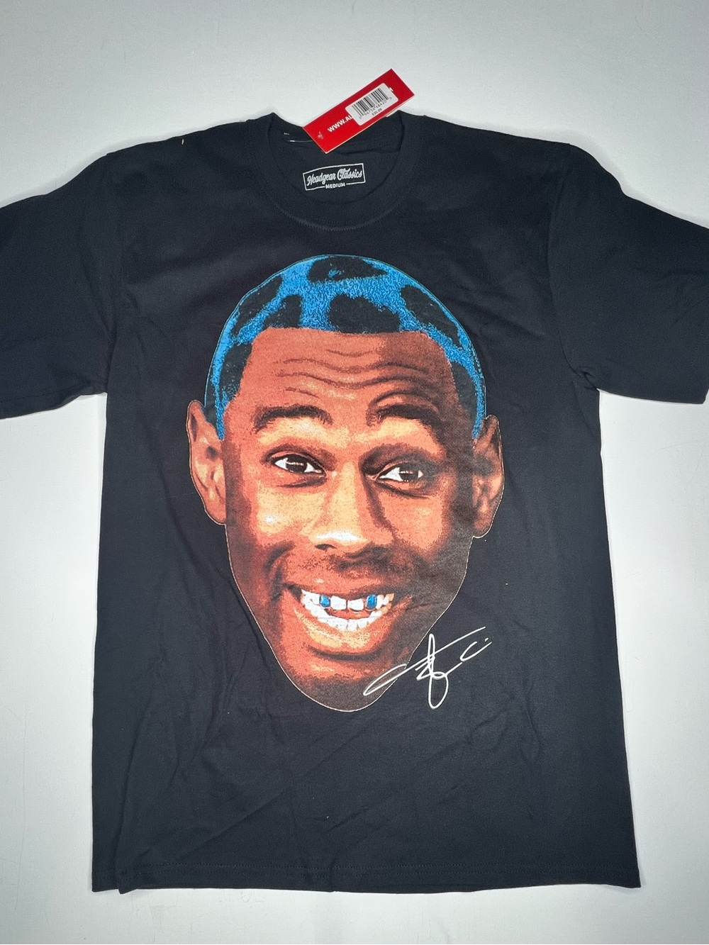 Tyler the Creator Graphic Men's T-Shirt with Blue-Accented Print